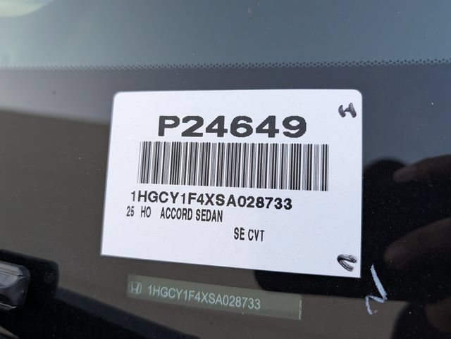 Used 2025 Honda Accord SE image 36
