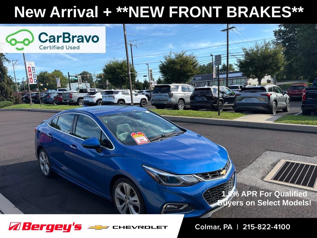 Certified 2016 Chevrolet Cruze Premier