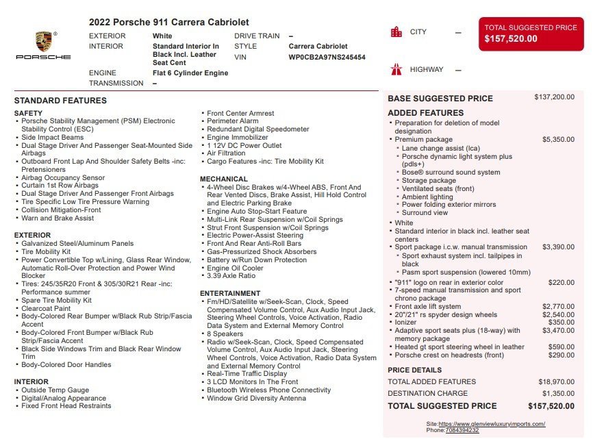 Used 2022 Porsche 911 Carrera 4S image 35