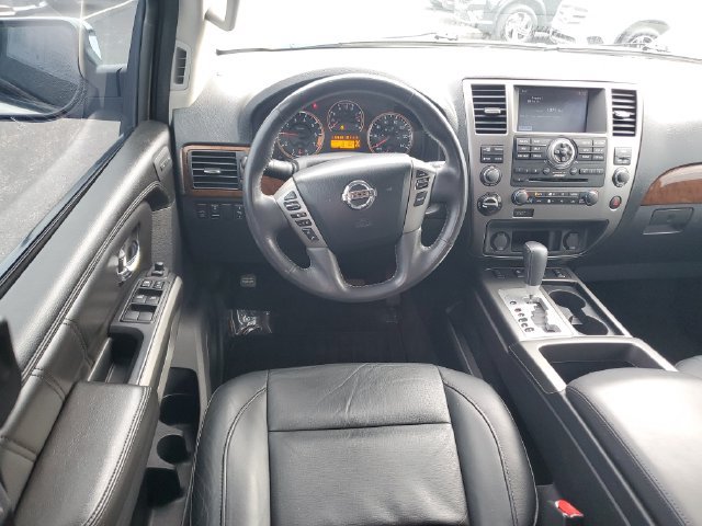Used 2015 Nissan Armada Platinum w/ 2nd Row Captain Seat Package AWD/4WD image 11
