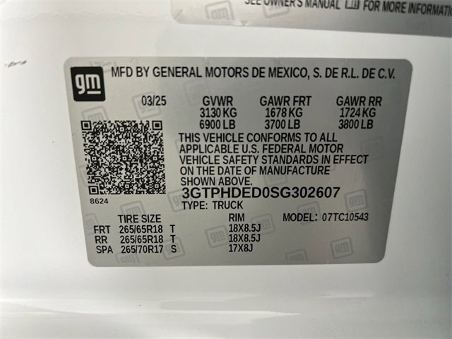 Certified 2025 GMC Sierra 1500 SLT image 34