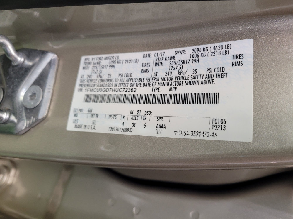Used 2017 Ford Escape SE FWD image 33