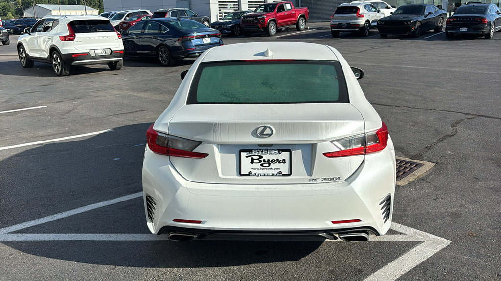 Used 2016 Lexus RC 200t w/ Premium Package RWD image 26