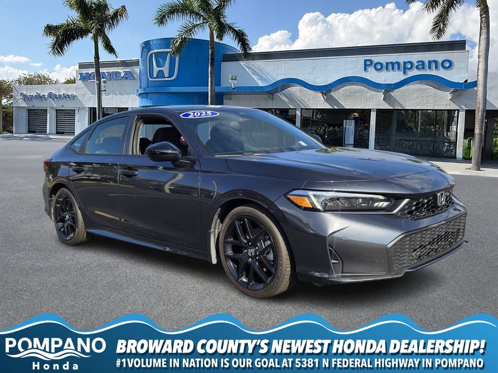Certified 2025 Honda Civic Sport Touring