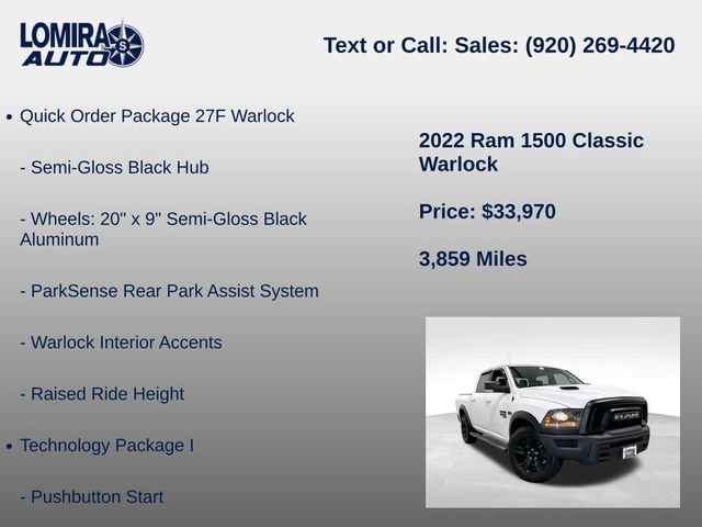 Used 2022 RAM 1500 Warlock AWD/4WD image 21