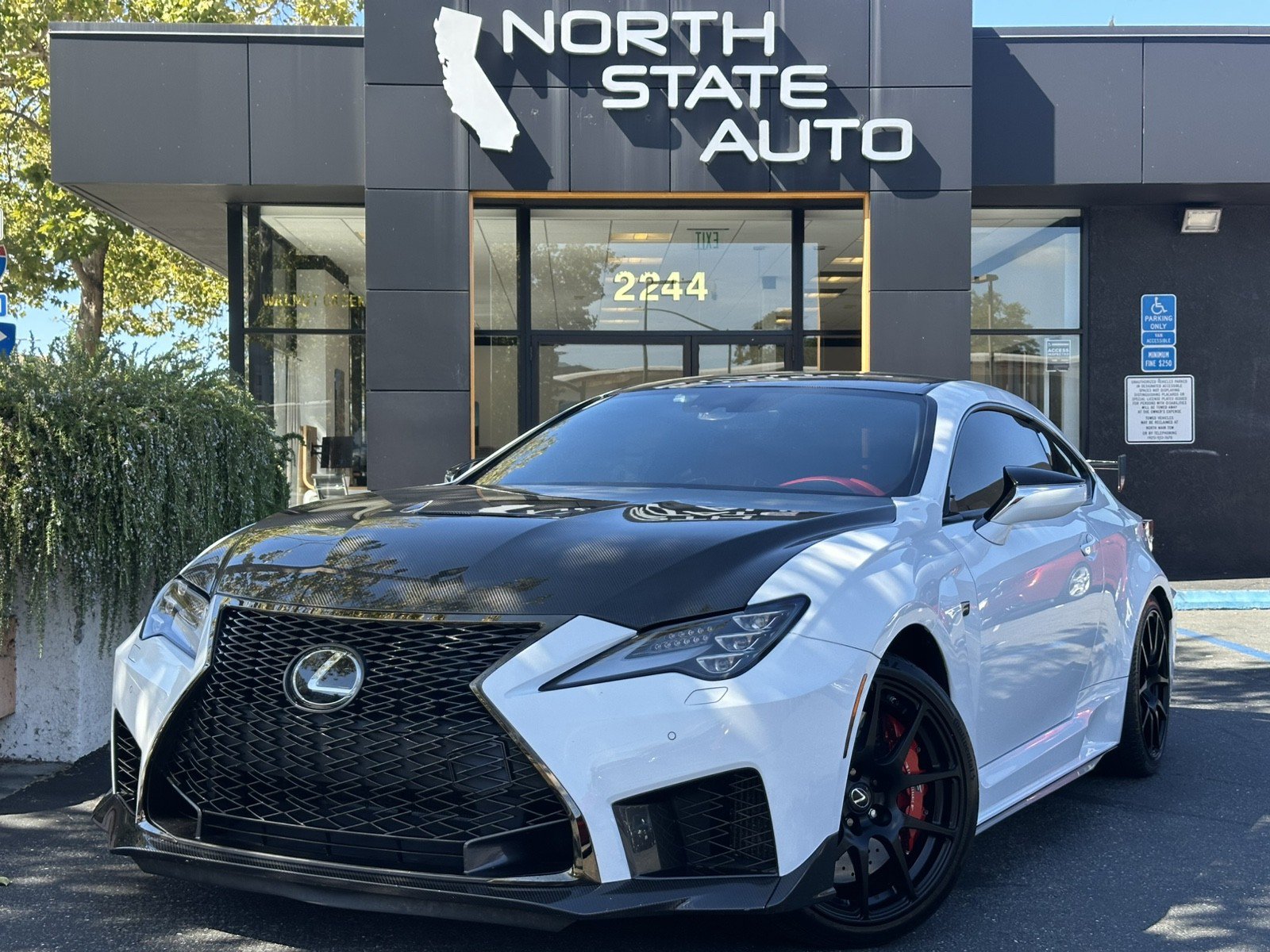 Used 2020 Lexus RC F Track Edition w/ Accessory Package RWD image 2