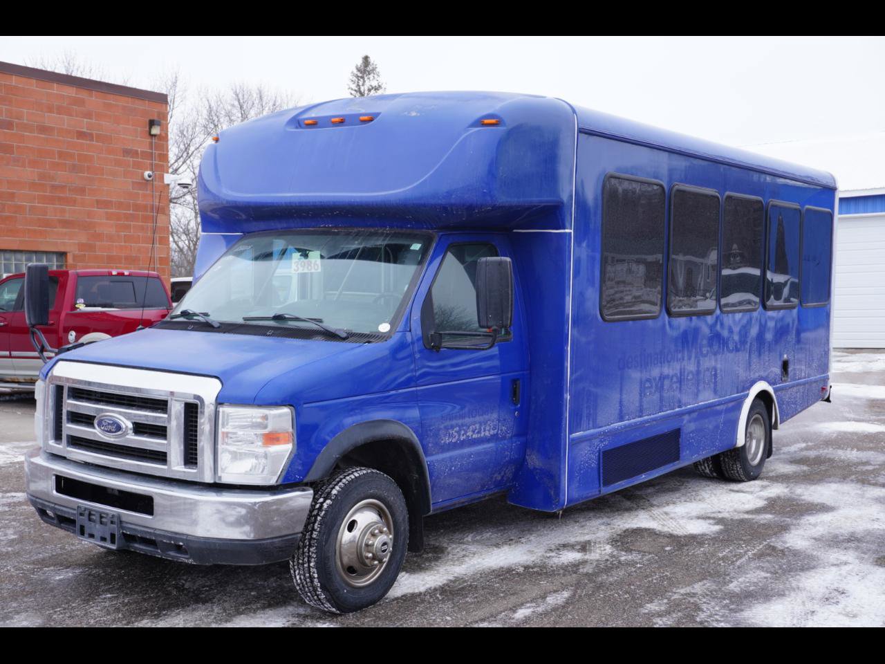 Used 2019 Ford E-450 and Econoline 450 Super Duty w/ Shuttle Bus Prep Package image 1