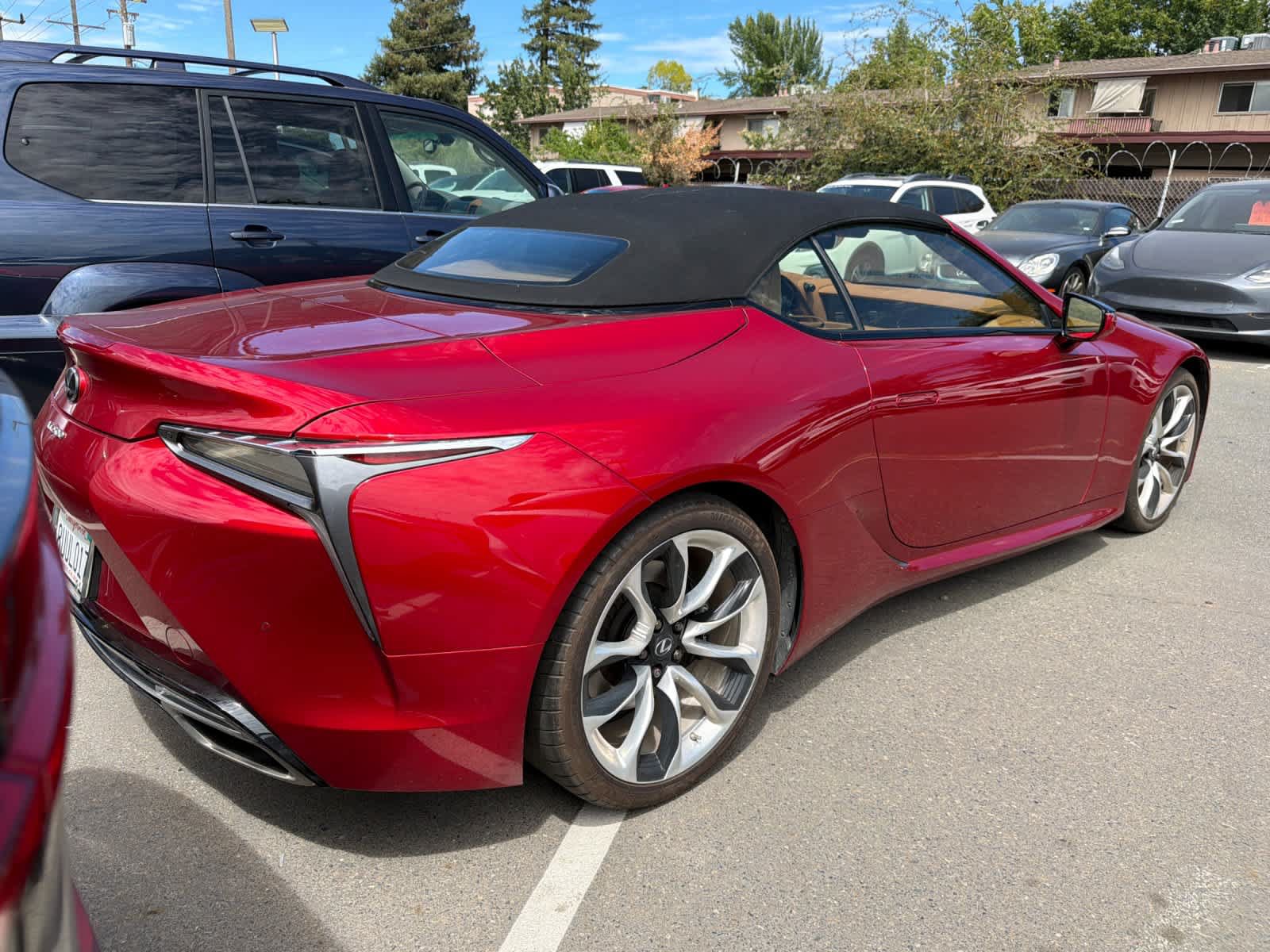 Certified 2021 Lexus LC 500 Convertible w/ Touring Package RWD image 11