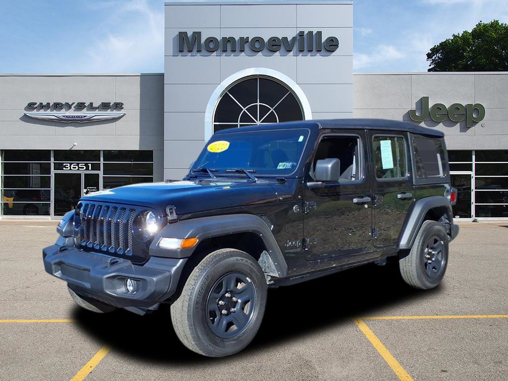 Certified 2022 Jeep Wrangler Unlimited Sport