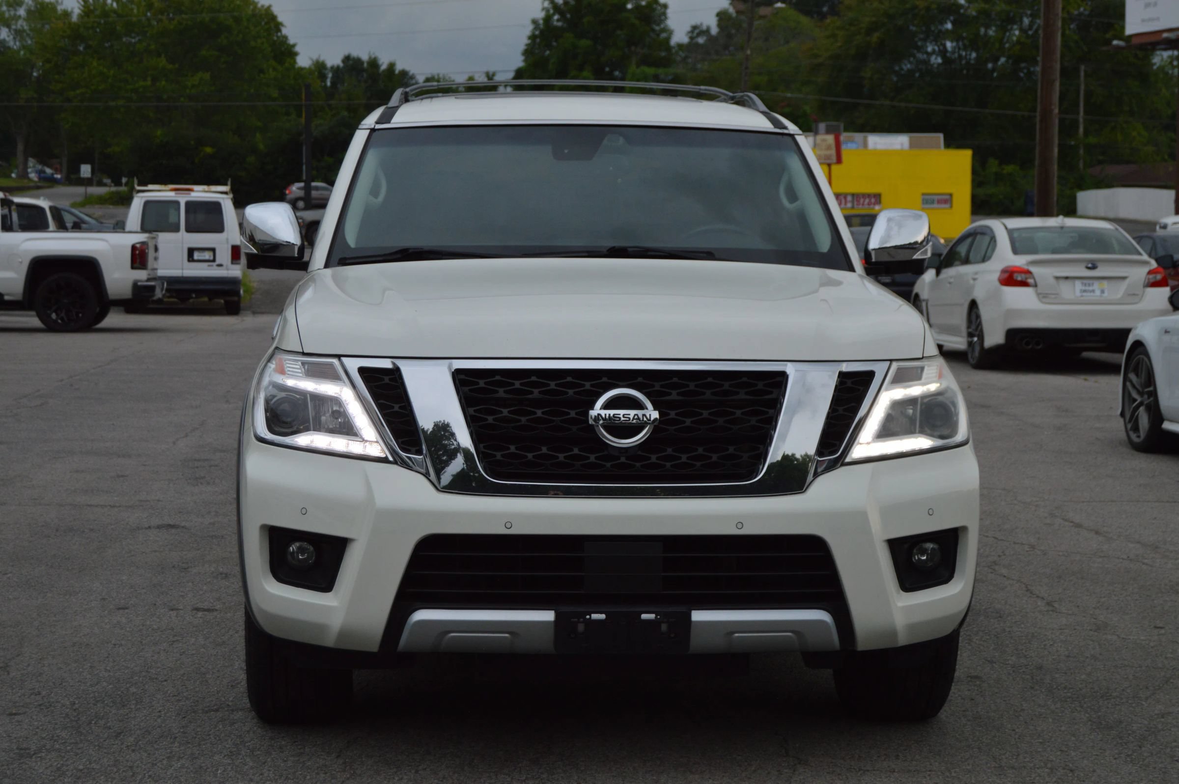 Used 2017 Nissan Armada Platinum w/ Captain Seat Package RWD image 3