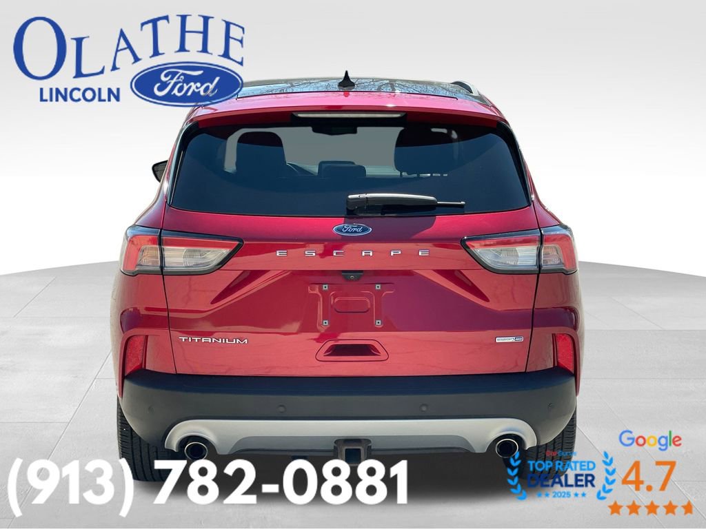 Used 2020 Ford Escape Titanium w/ Titanium Premium Package 2.0 image 4