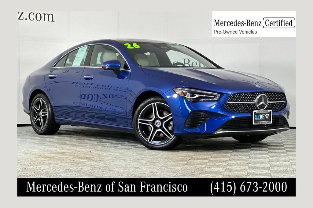 Certified 2026 Mercedes-Benz CLA 250