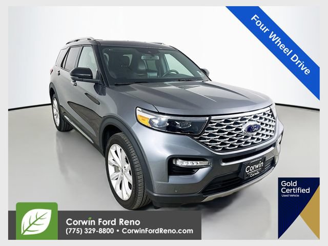 Certified 2024 Ford Explorer Platinum w/ Technology Package AWD/4WD image 1
