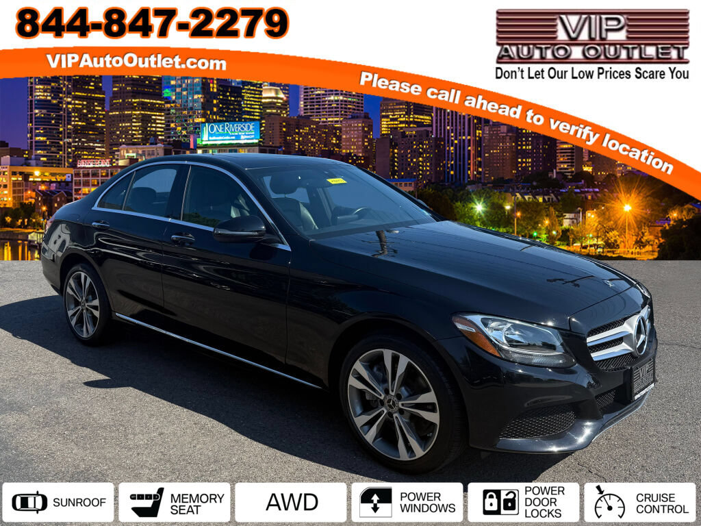 Used 2018 Mercedes-Benz C 300 4MATIC Sedan