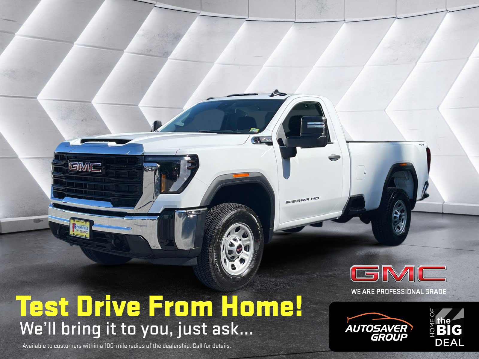 New 2026 GMC Sierra 3500 Pro w/ Snow Plow Prep/Camper Package
