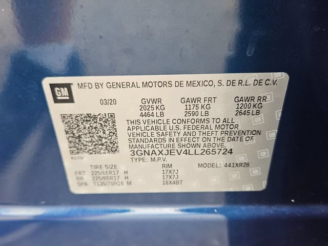 Used 2020 Chevrolet Equinox LT w/ Driver Convenience Package FWD image 30