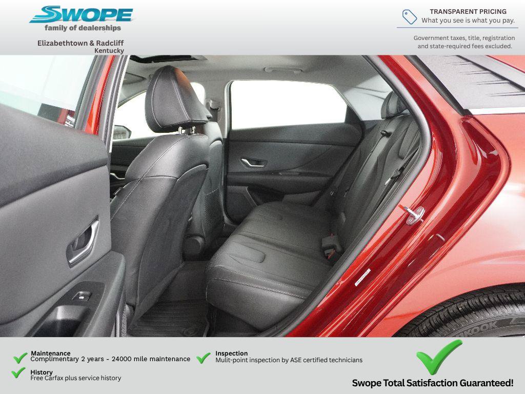 Certified 2023 Hyundai Elantra Limited FWD image 11