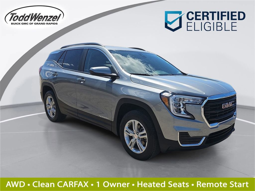 Certified 2023 GMC Terrain SLE w/ Driver Convenience Package AWD/4WD image 1