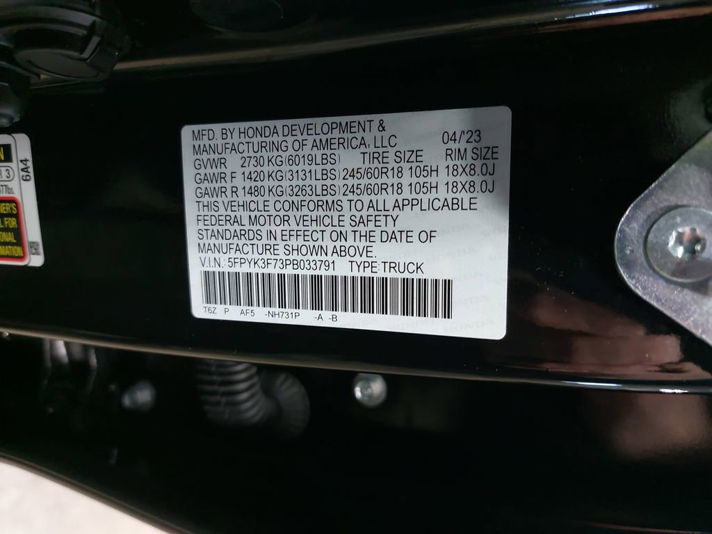 Used 2023 Honda Ridgeline RTL-E image 35