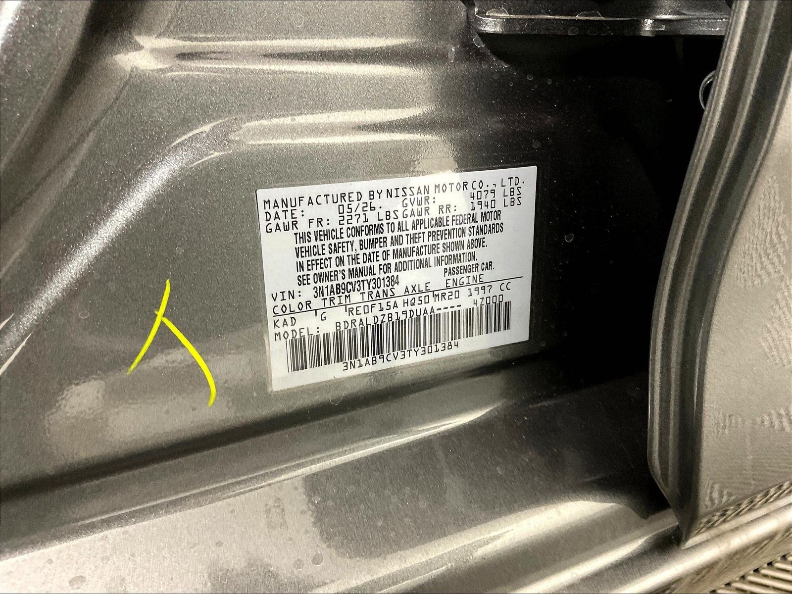 New 2026 Nissan Sentra SV w/ Floor Mat Package FWD image 20