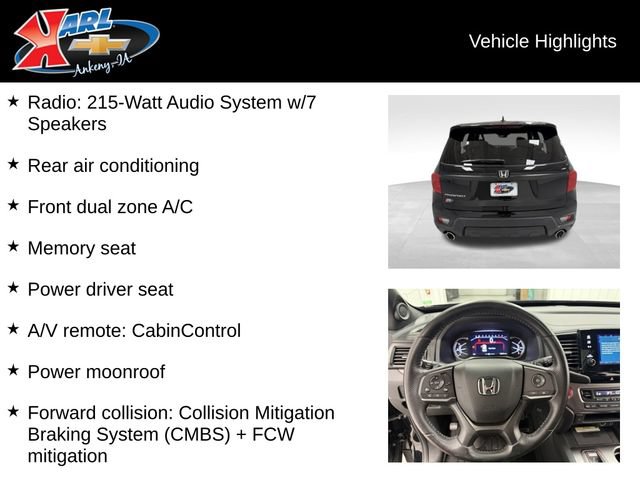 Used 2022 Honda Passport EX-L image 2