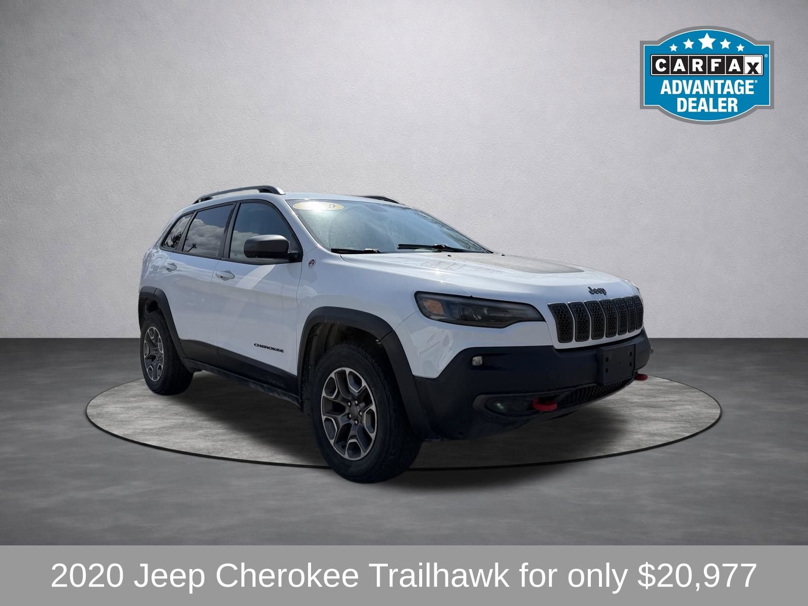 Used 2020 Jeep Cherokee Trailhawk w/ Cold Weather Group 360° Tour