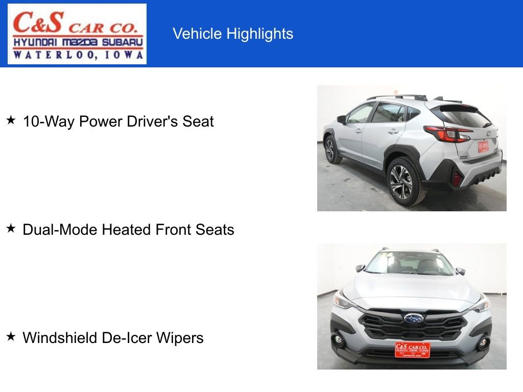 New 2026 Subaru Crosstrek 2.0i Premium AWD/4WD image 12
