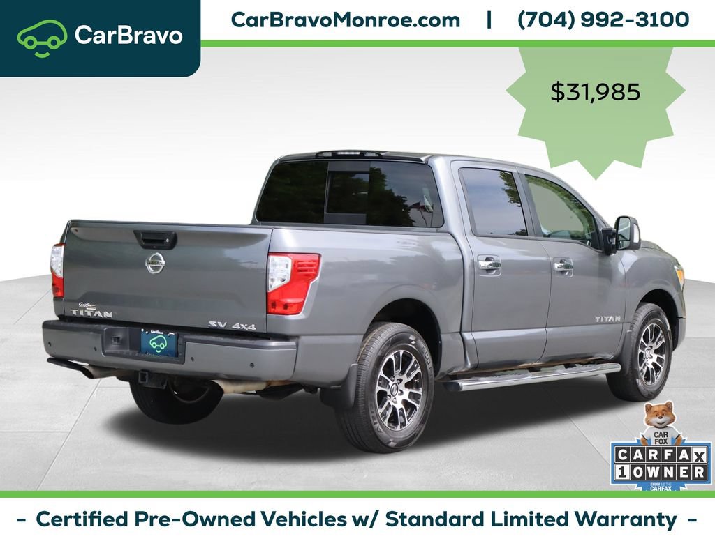 Used 2021 Nissan Titan SV w/ SV Convenience Package AWD/4WD image 7