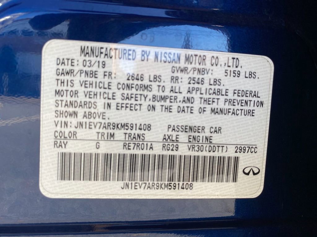 Used 2019 INFINITI Q50 Sport image 33