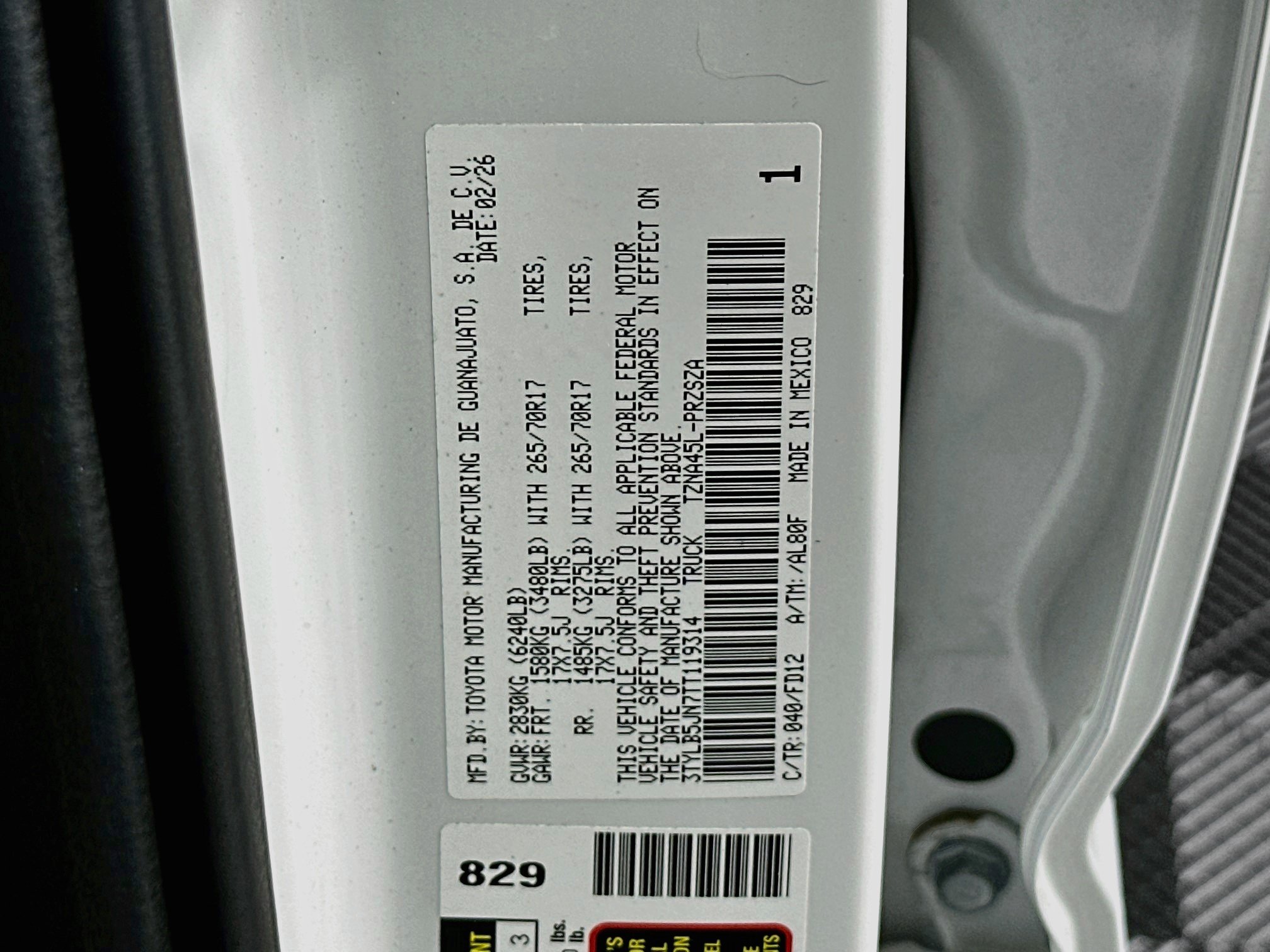 Used 2026 Toyota Tacoma TRD Off-Road AWD/4WD image 12