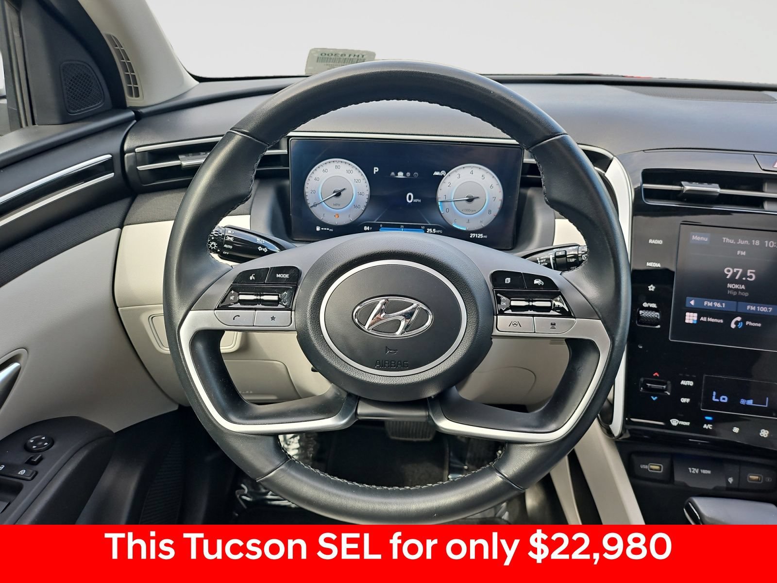 Used 2023 Hyundai Tucson SEL w/ Convenience Package FWD image 44