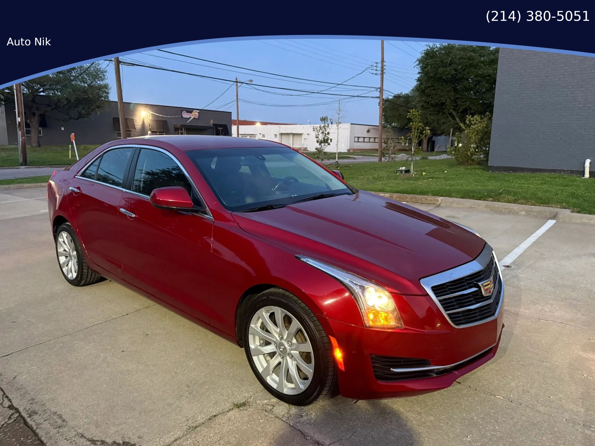 Used 2017 Cadillac ATS 2.0T AWD Sedan image 1
