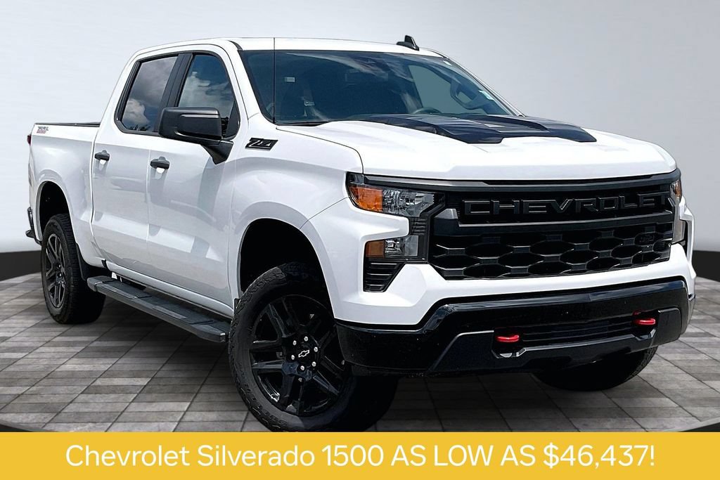 Used 2025 Chevrolet Silverado 1500 Custom Trail Boss w/ LPO, Dark Essentials Package AWD/4WD image 12