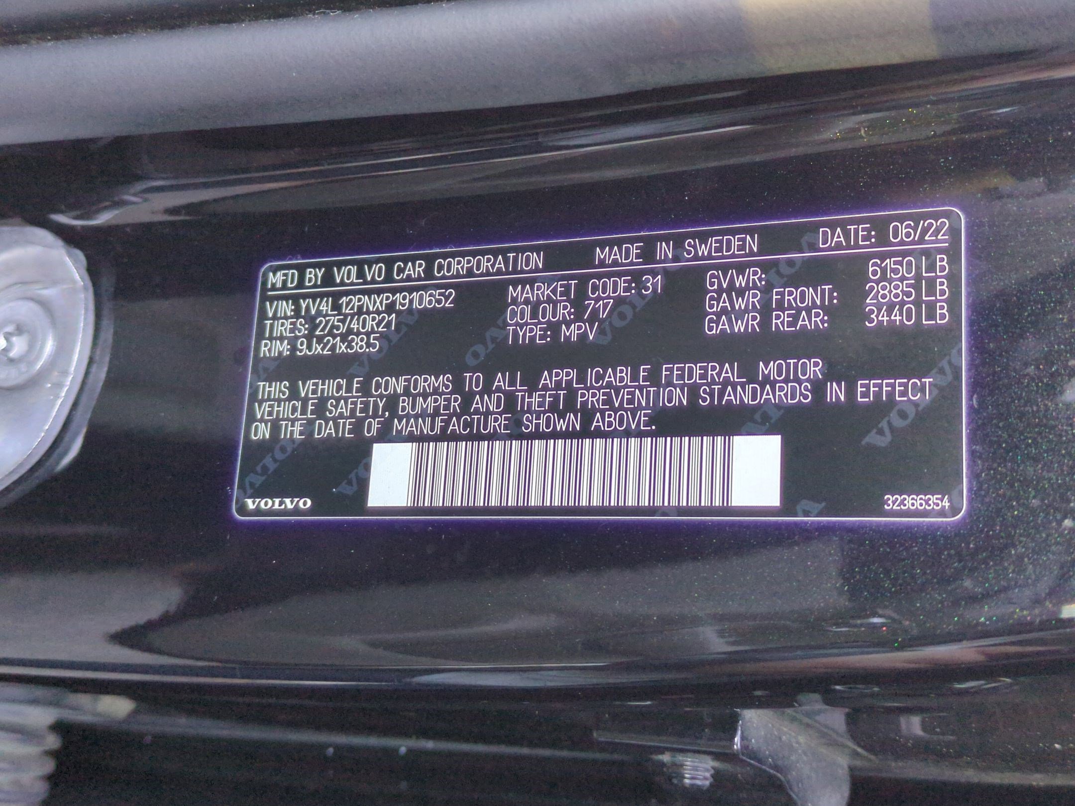 Used 2023 Volvo XC90 B5 Plus w/ Protection Package Premier image 33