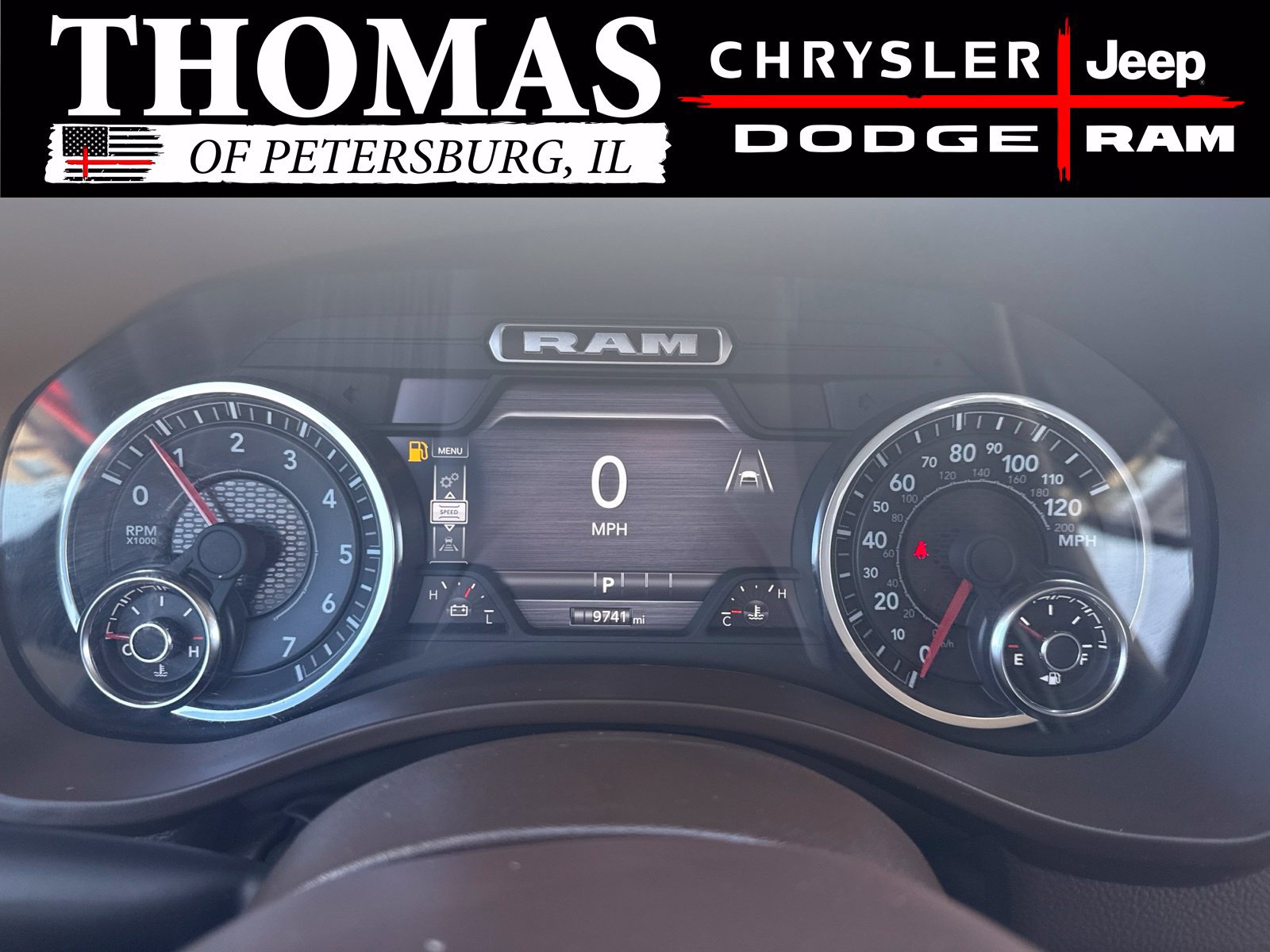 Used 2025 RAM 1500 Laramie AWD/4WD image 16
