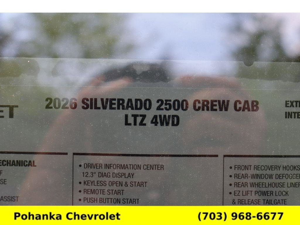 New 2026 Chevrolet Silverado 2500 LTZ w/ LTZ Premium Package AWD/4WD image 33