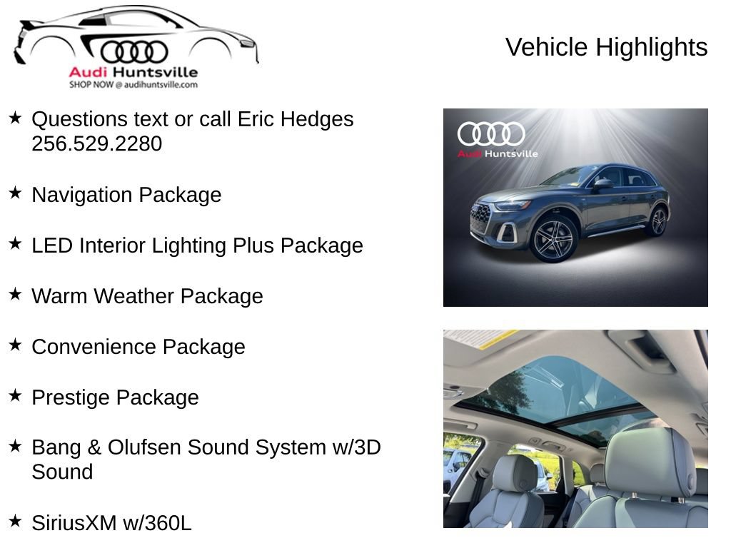 Used 2023 Audi Q5 e Prestige w/ Prestige Package AWD/4WD image 6