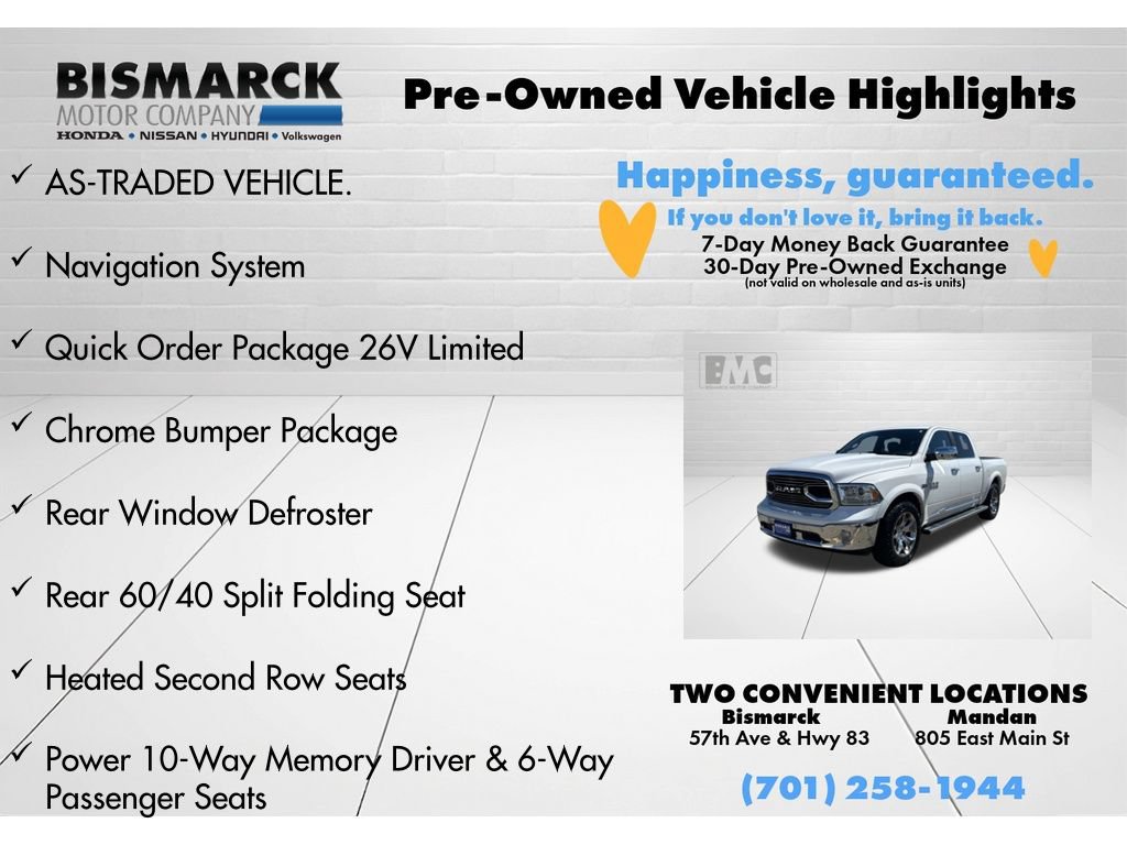 Used 2017 RAM 1500 Limited AWD/4WD image 5