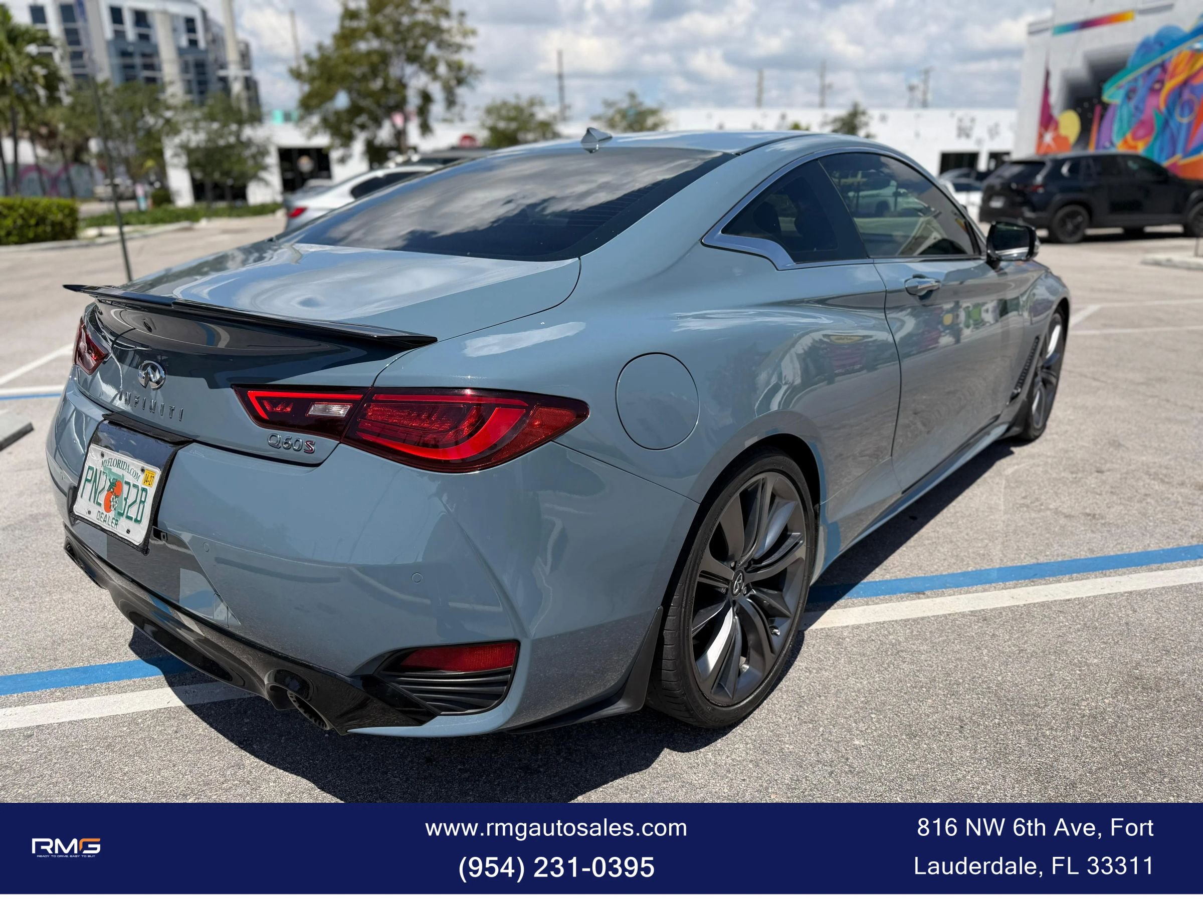 Used 2021 INFINITI Q60 Red Sport 400 w/ Cargo Package RWD image 7