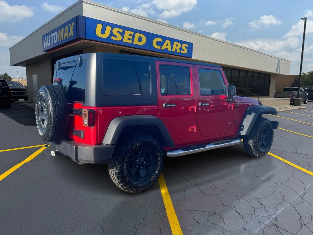 Used 2015 Jeep Wrangler Unlimited Sport w/ Max Tow Package AWD/4WD image 5