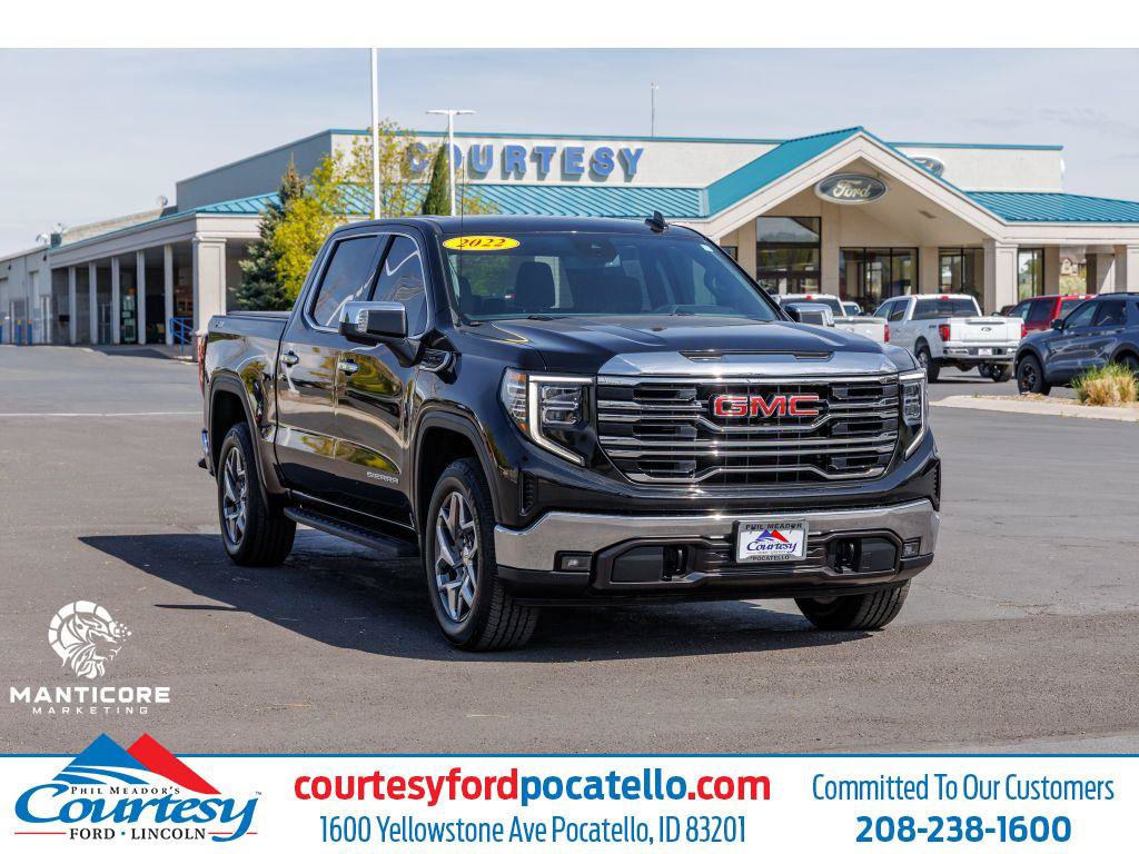 Used 2022 GMC Sierra 1500 SLT AWD/4WD image 1