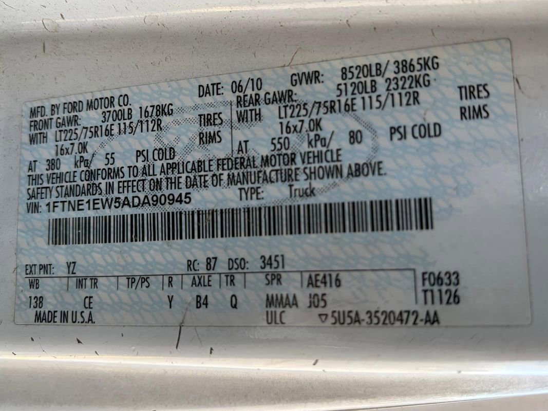 Used 2010 Ford E-150 and Econoline 150 RWD image 19