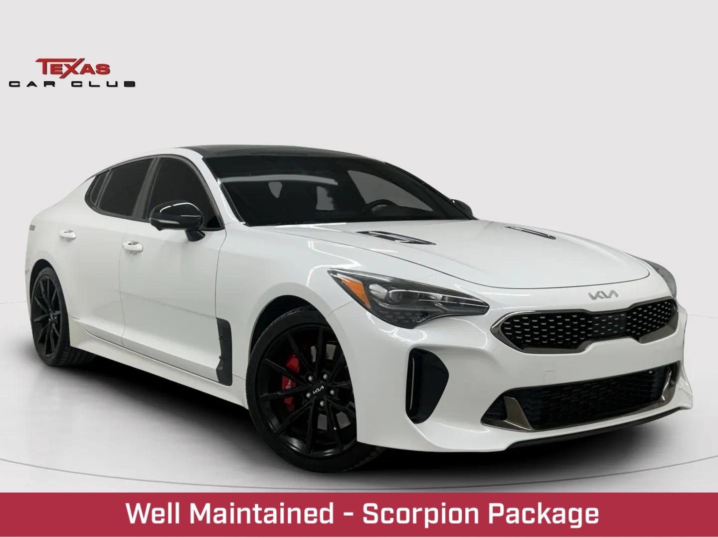 Used 2022 Kia Stinger GT2 w/ Scorpion Package RWD image 1