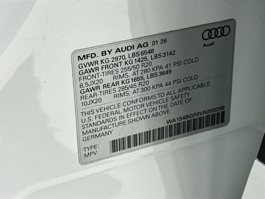 New 2027 Audi Q6 e-tron Premium Plus AWD/4WD image 32
