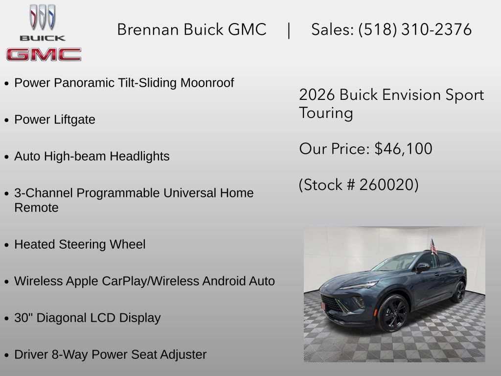 New 2026 Buick Envision Sport Touring AWD/4WD image 18
