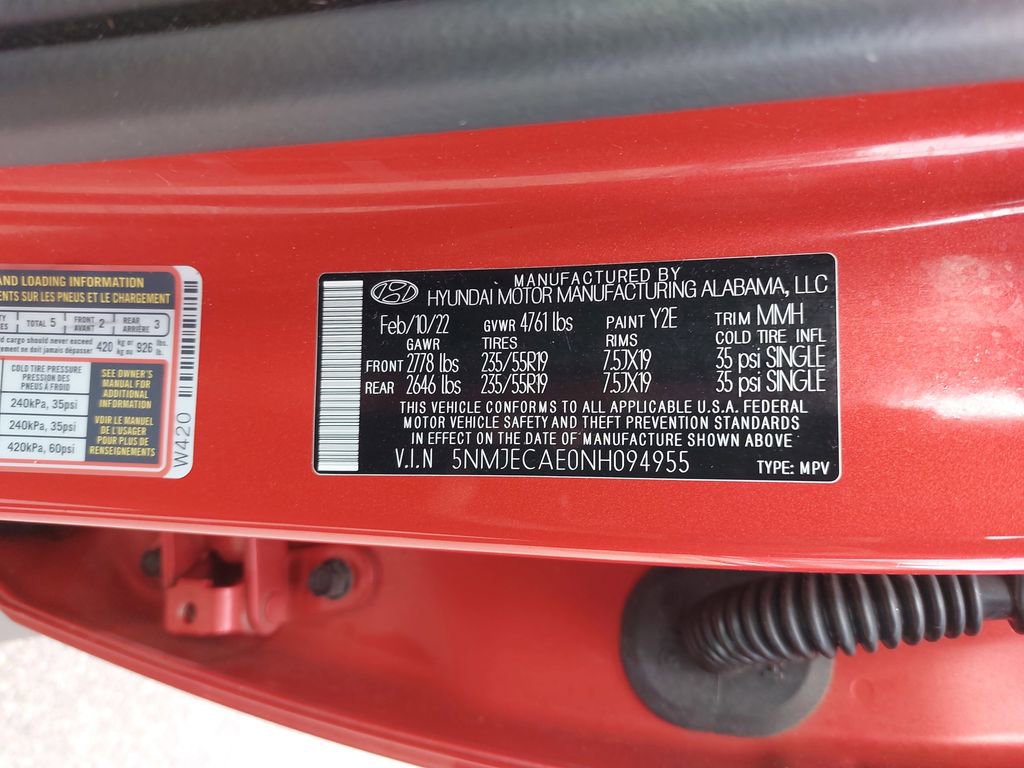 Used 2022 Hyundai Tucson Limited image 37