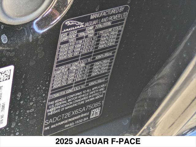 New 2025 Jaguar F-PACE R-Dynamic S AWD/4WD image 15