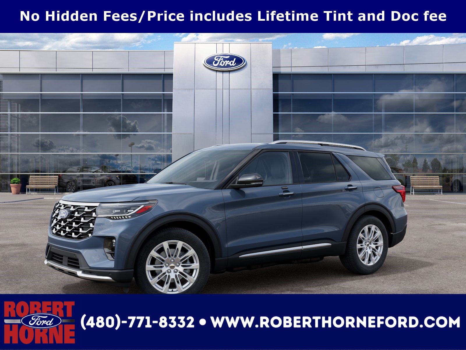 New 2027 Ford Explorer Platinum w/ 3.0L Ultimate Package AWD/4WD image 1