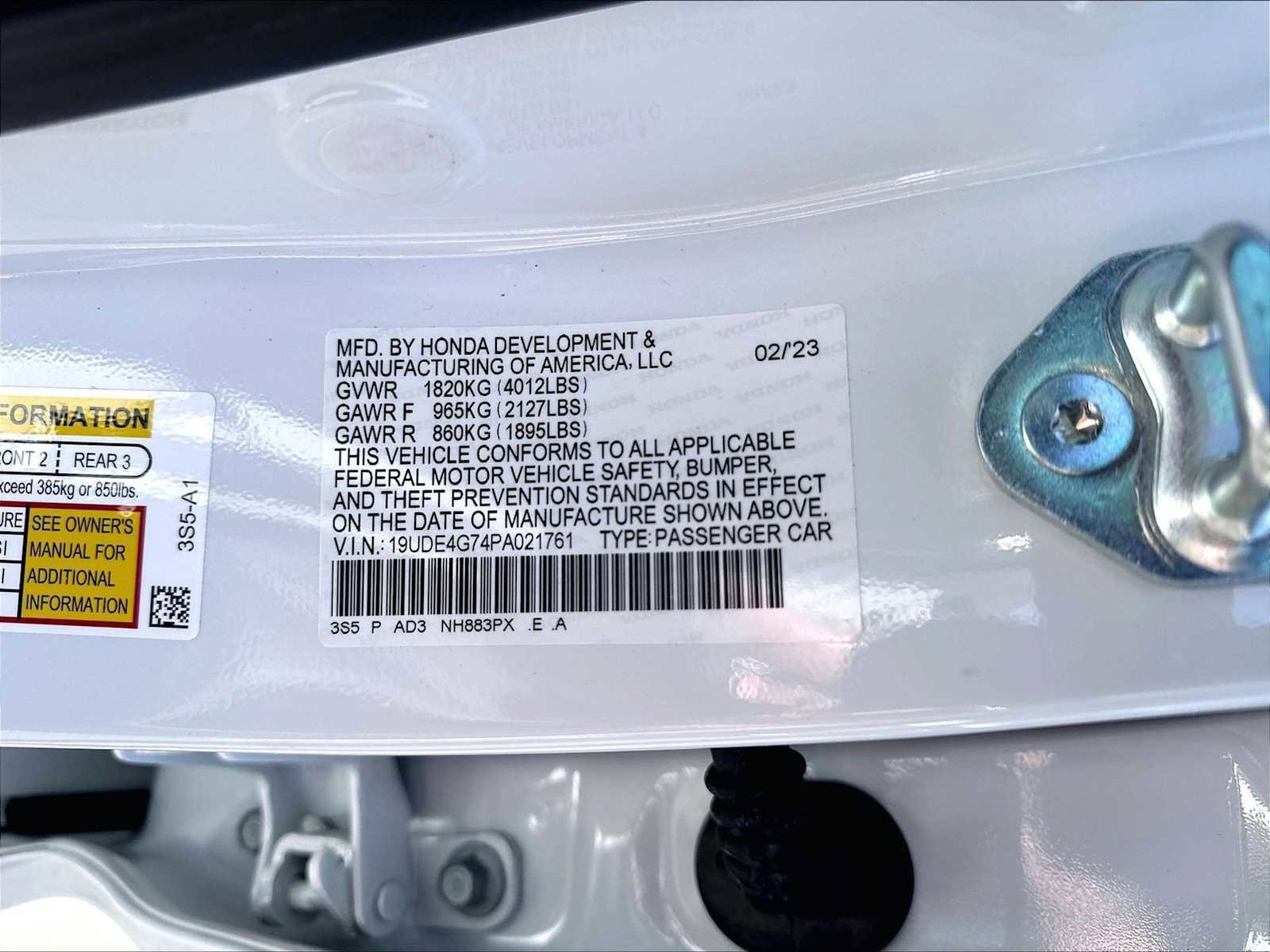 Used 2023 Acura Integra A-Spec FWD image 34