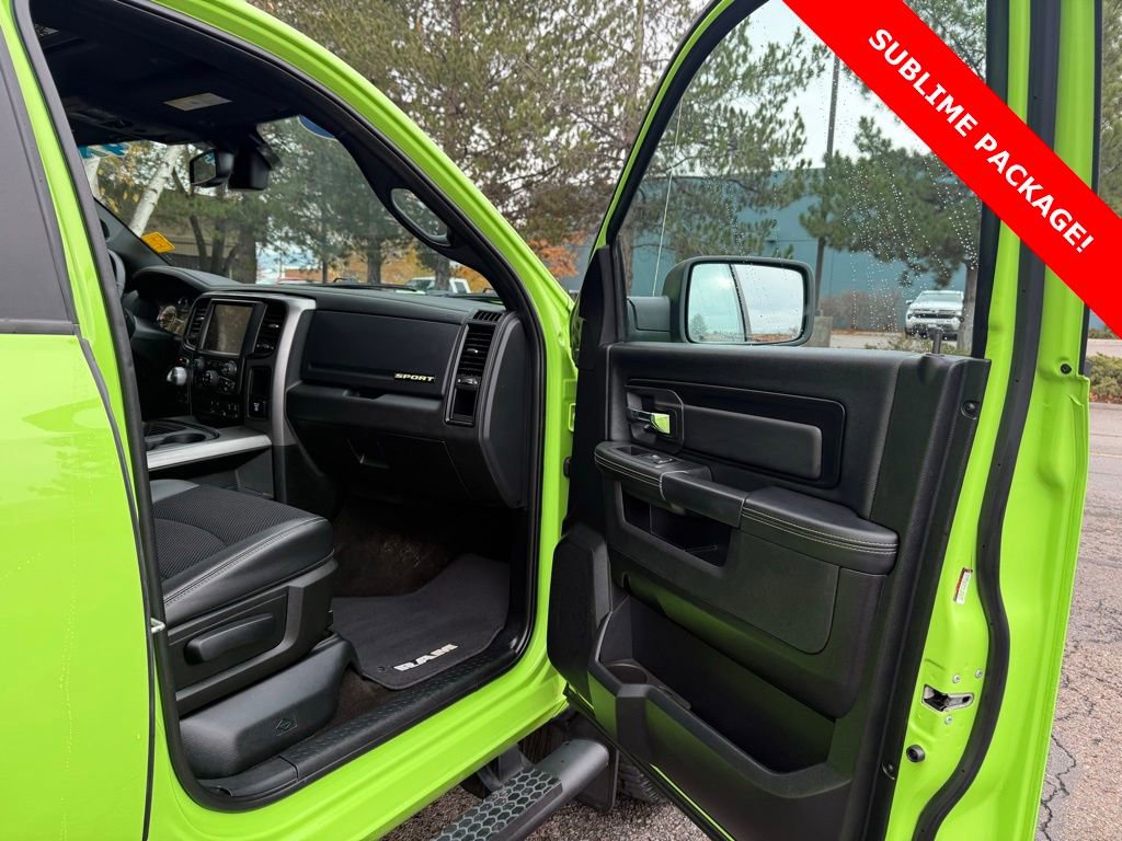 Used 2017 RAM 1500 Sport w/ Sublime Green Sport Package image 11